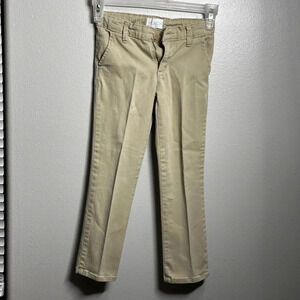 Children’s Place Girls Khaki School Uniform Pants Size 6.